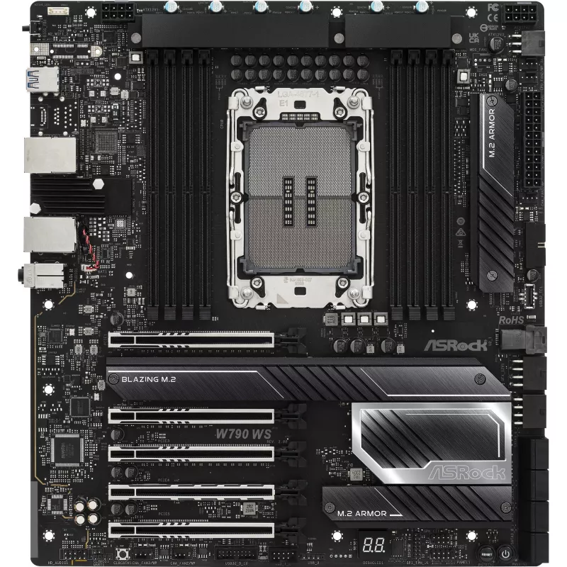 Motherboard ASRock W790 WS R2.0 Intel W790 LGA 4677 Extended ATX