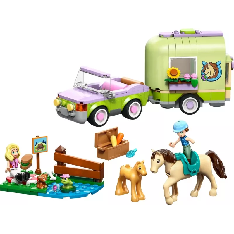LEGO FRIENDS 42695 Pferd und Fohlen-Anhänger