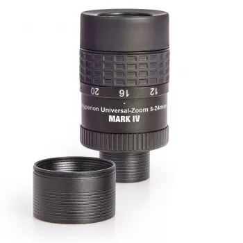 Okular Baader Hyperion 8–24mm Mark IV mit 1,25 Zoll Barlow 2,25x — Baader Planetarium