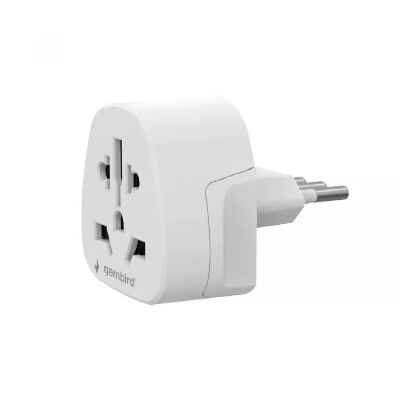 Netzadapter GEMBIRD A-AC-ITMINTF 10 A — Welt-auf-Italien-Steckeradapter