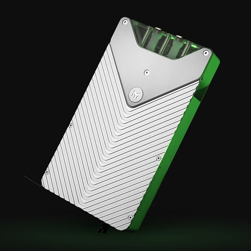 Backplate EK Water Blocks silber 1 Stück — Zubehör für Computerkühlsystem