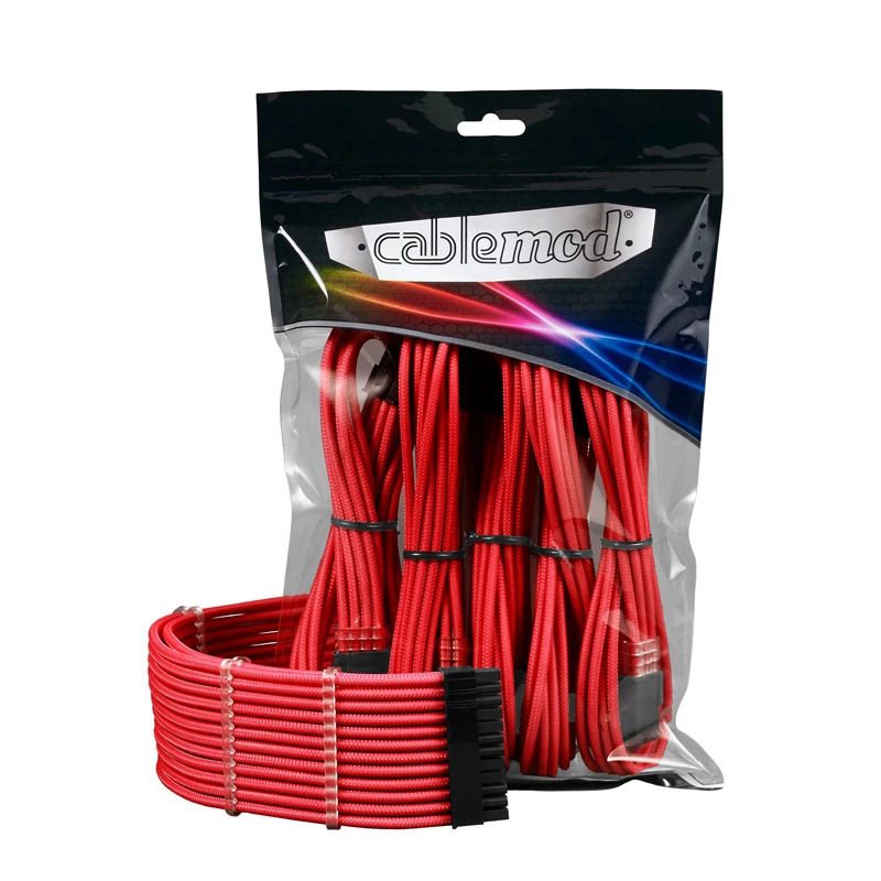 CableMod CableMod PRO ModMesh 12VHPWR Kabelverlängerungsset — rot