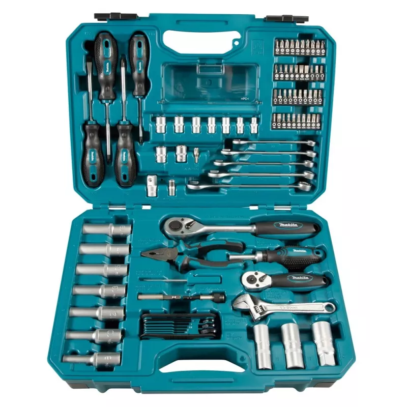 Mechaniker-Werkzeugsatz Makita E-08458 87 Werkzeuge