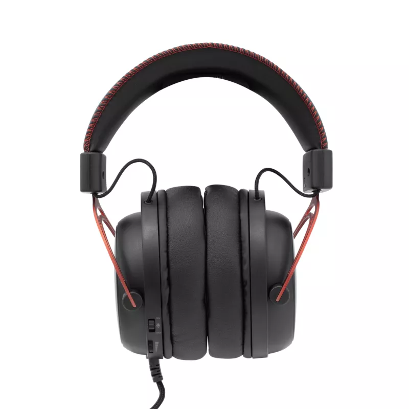 Kopfhörer White Shark GH-2341 Gorilla Schwarz/Rot