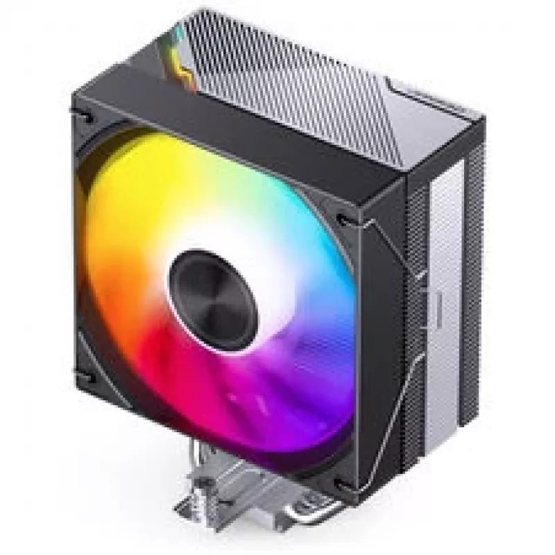 CPU-Kühler Jonsbo CA40 Schwarz ARGB, 120 mm PWM-Lüfter, 225 W TDP, schwarz