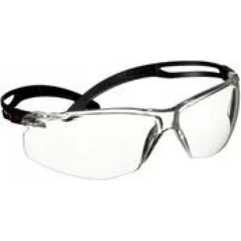 3M SF501ASP-BLK Sicherheitsbrille Schutzbrille Polycarbonat (PC) Schwarz