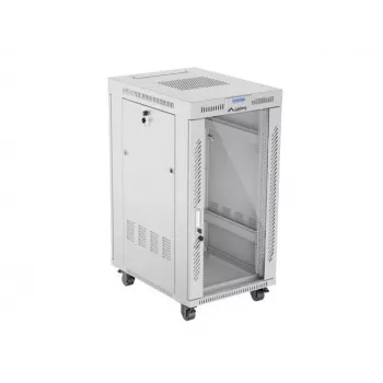 Standschrank LANBERG FF01-6822-12SL 22U freistehend, 1233×600×800 mm, IP20, 1200 kg