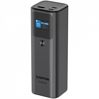 Canyon PB-2010 - Powerbank - Li-Pol - 27.000 mAh - Digital Display - 2xUSB-C + 1xUSB-A - Power