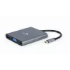 Gembird a-CM-COMBO6-01 Laptop-Dock/Port-Replikator USB 3.2 Gen 1 (3.1 Zoll)