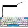 Sharkoon SGK50 S4 Tastatur Home USB QWERTZ Deutsch Weiß 60% RGB LED