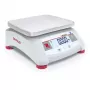 Elektronische tragbare Waagen OHAUS Valor 1000 V12P30 EU — 30 kg Kapazität, 5 g Genauigkeit, Edelstahl-Wägeplatte