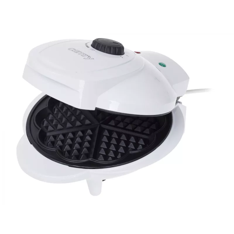 Camry | Waffeleisen | CR 3022 | 1000 W | Anzahl Gebäck 5 | Herzförmig | Weiß
