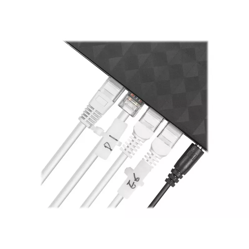 Kabelbinder mit Beschriftungsfeld (quer) - Länge 100 mm - Breite 2,5 mm