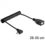 USB-Kabel DeLOCK 83354 USB 2.0 0,5 m Micro-USB B USB A Schwarz
