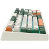 Mechanische kabellose Tastatur CANYON Shadder GKW-11 RGB Weiß