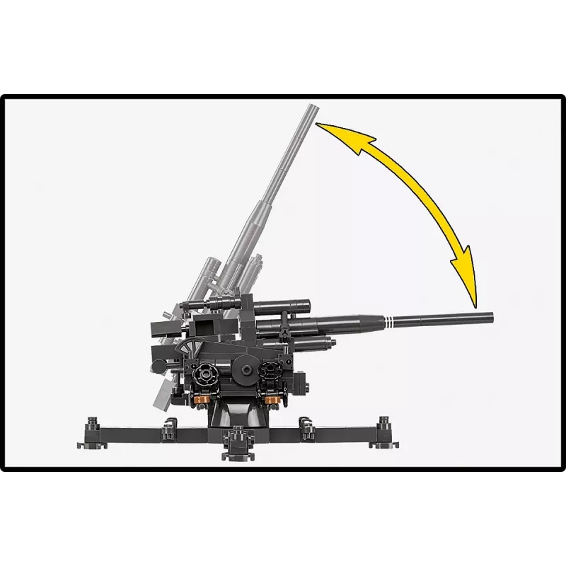 Konstruktionsset Cobi Blöcke 10,5 cm Flak 39 — 339 Teile