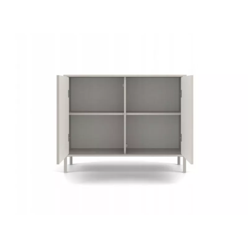 KAMARO 2D schlank Kommode, Kaschmirfarbe