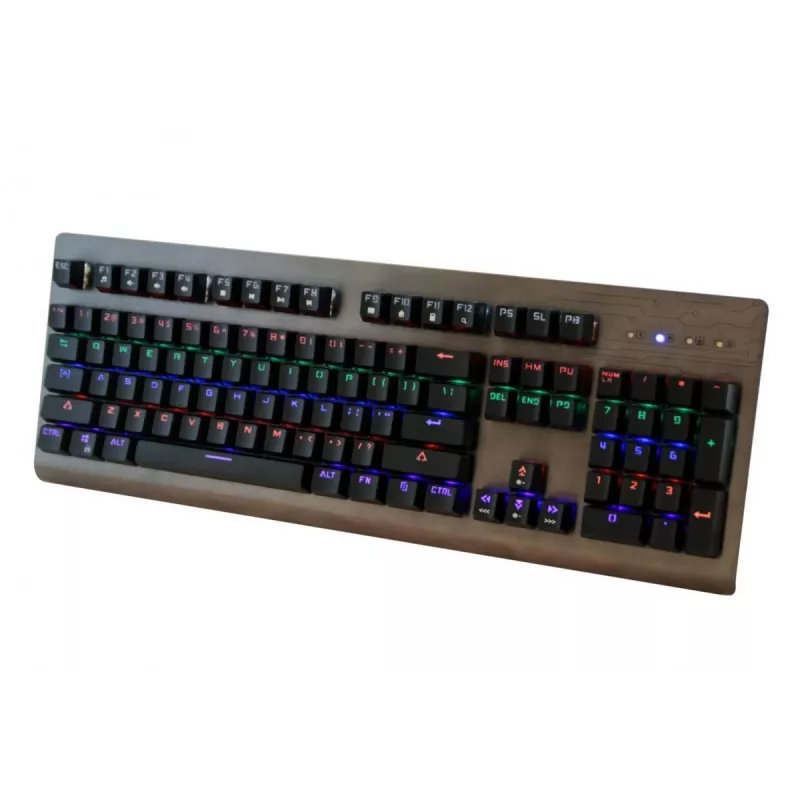 Media-Tech Cobra Pro Inferno MT1253 mechanische Gaming-Tastatur, USB, beleuchtet, US-Layout