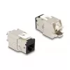 DeLOCK 88118 Keystone-Modul flach Schwarz RJ-45 10 Stück