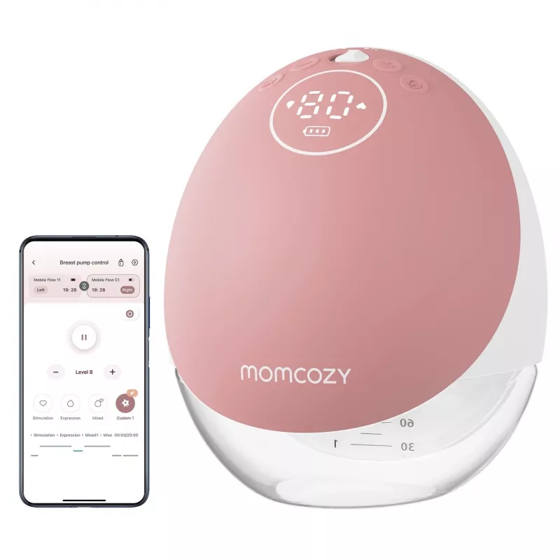Milchpumpe Momcozy M9 Single Rot 150ml