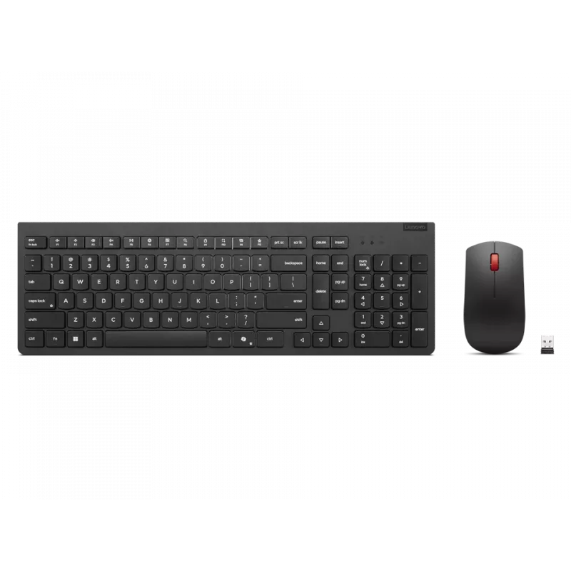 Lenovo Tastatur und Maus kabellos Schwarz