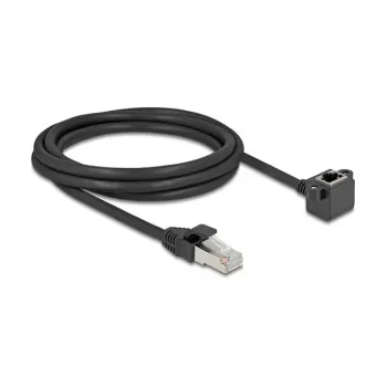 Netzwerkkabel DeLOCK 81098 RJ-45 Cat6 2 m Schwarz