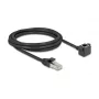 Netzwerkkabel DeLOCK 81098 RJ-45 Cat6 2 m Schwarz