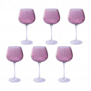 Set mit 6 Trinkgläsern Rose&Tulipani U20177611A93-Z 460 ml