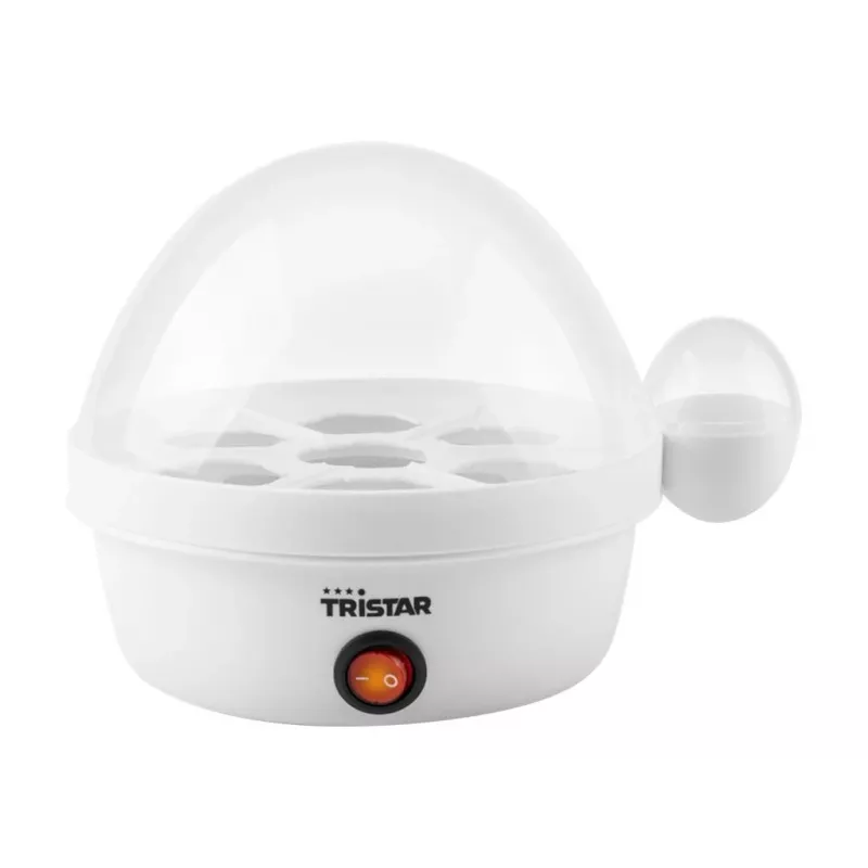 Eierkocher Tristar EK-3074 — Kapazität 7 Eier, 350 W, transparent/weiß