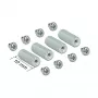 Schraube/Bolzen DeLOCK 18218 Metall Metallic