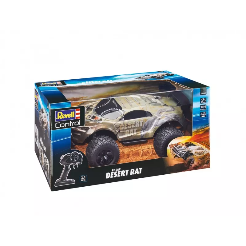 RC-Auto REVELL Desert Rat (Modell 24442) – grau-schwarzes funkgesteuertes Geländefahrzeug