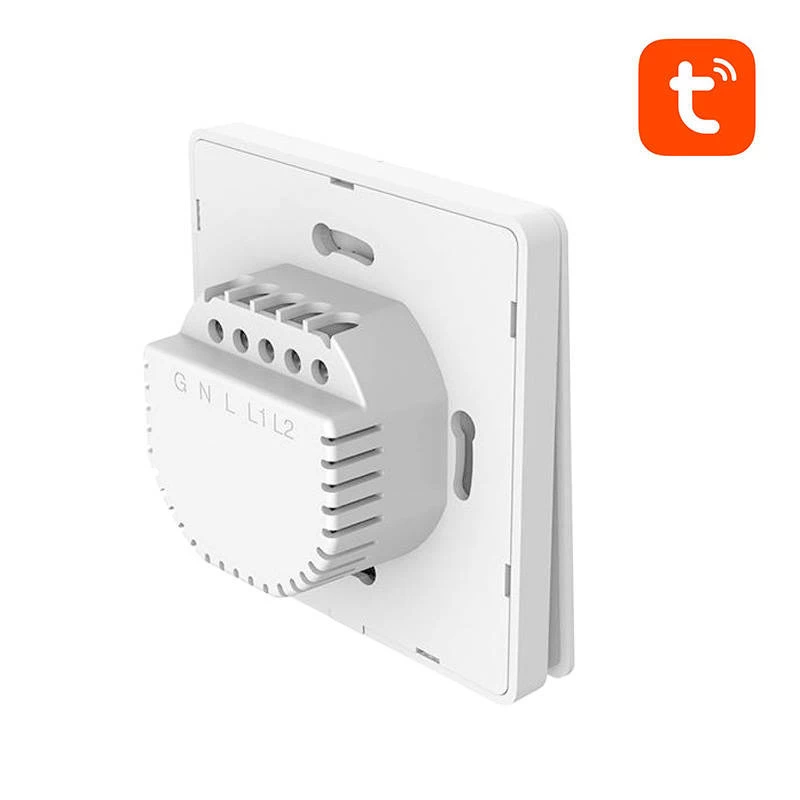 Smart-Lichtschalter Gosund | nitebird SW9 WiFi Tuya Fernbedienung, Einfach-Wippe Wi‑Fi Schalter