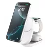 Indoor-Ladegerät Belkin UltraCharge 25W Qi2 3in1 Magnetisches Ladegerät EU Weiß Rund