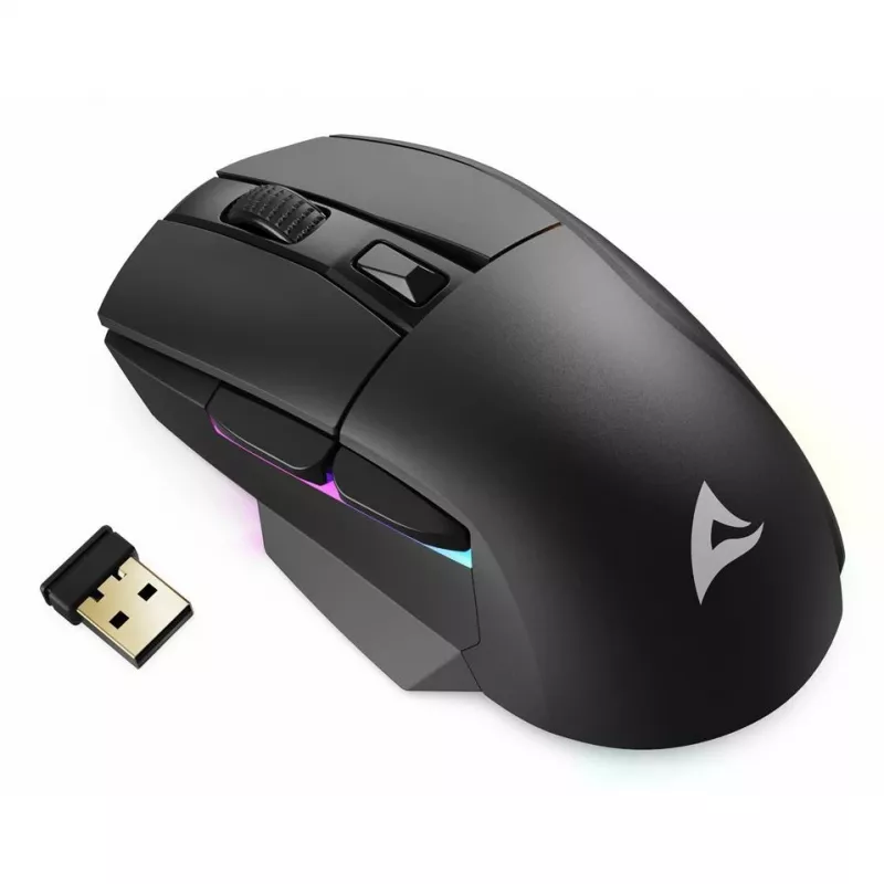 Skiller SGM50W Schwarze optische RGB-Gaming-Maus