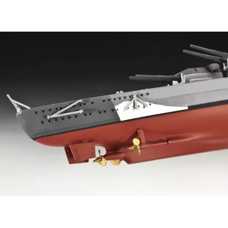 Marineschiff-Modellbausatz Revell Bismarck 1:700