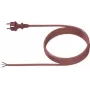 Bachmann - Stromkabel - 2-polig auf ohne Stecker - AC 250 V - 3,0 m - orange (328.875)