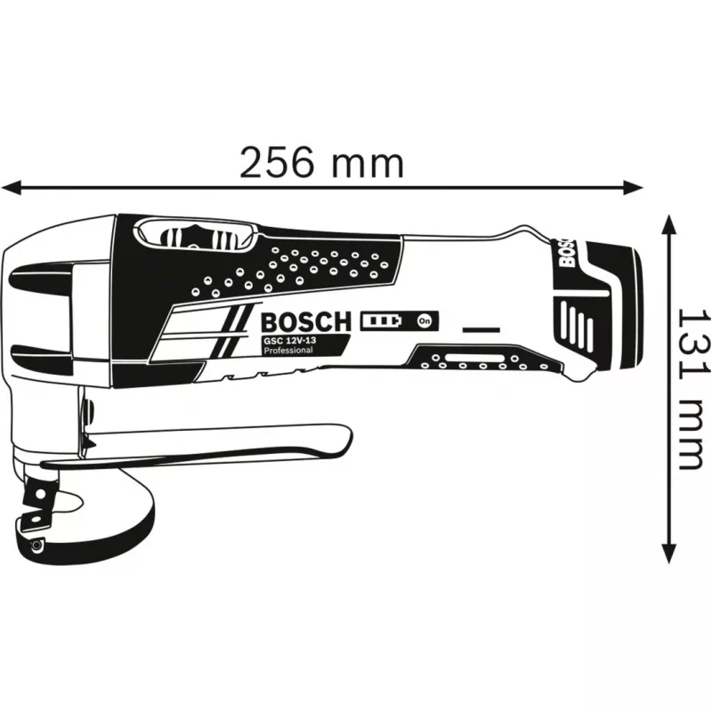 Bosch GSC 12V-13 PROFESSIONAL Akku-Blechschere 3600 spm