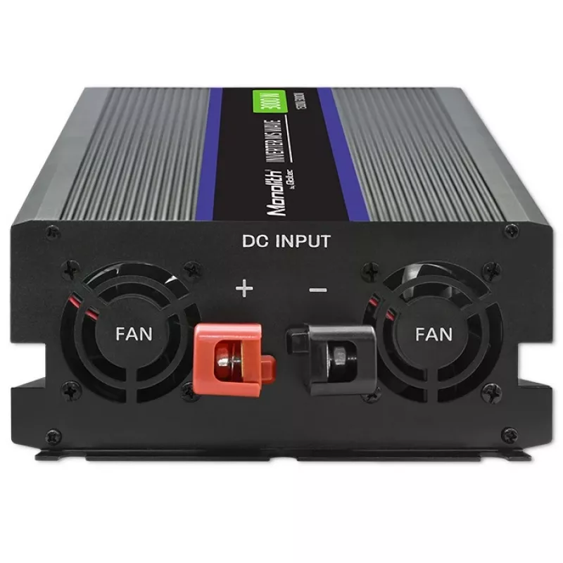 Wechselrichter QOLTEC Monolith 3000 MS Wave, 12V→230V, 1500/3000W, mit USB