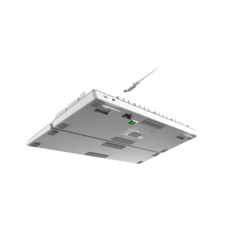 Razer Pro Type Ultra Tastatur Büro USB RF Wireless Bluetooth QWERTY US English Silber Weiß