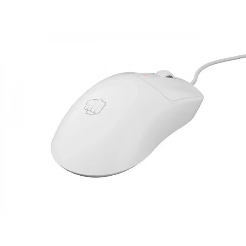 Gaming-Maus Fury Tanto T4 — 12000 DPI, RGB, weiß, USB