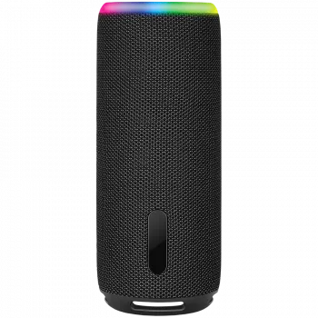 Lautsprecher 2.0 tragbar SVEN PS-150, schwarz, Ausgangsleistung 10W (2x5W) (RMS), TWS, Bluetooth, FM, USB, Lithium-Akku 1800mAh