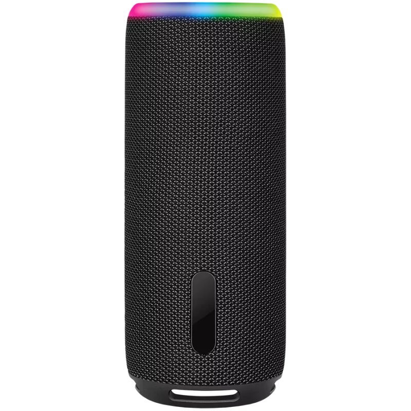 Lautsprecher 2.0 tragbar SVEN PS-150, schwarz, Ausgangsleistung 10W (2x5W) (RMS), TWS, Bluetooth, FM, USB, Lithium-Akku 1800mAh