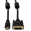 Akyga AK-AV-11 Videokabeladapter 1,8 m HDMI Typ A (Standard) DVI-D Schwarz