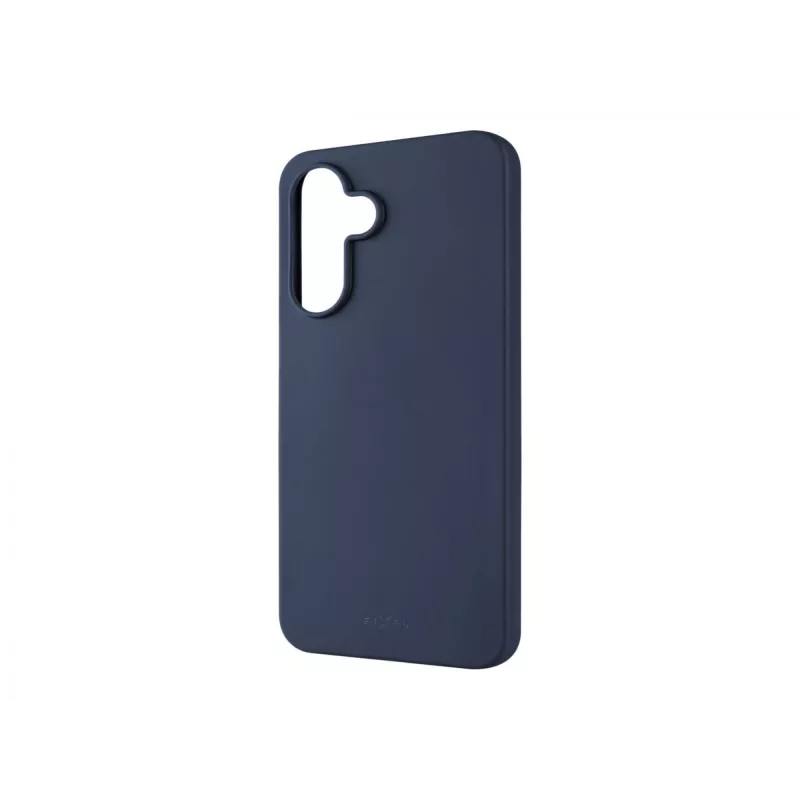 Handy-Rückabdeckung FIXED für Samsung Galaxy A17 4G/5G — Gummi blau, schützende Rückseitenhülle