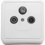 Triax GAD 269 LTE Antennensteckdose SAT + TV + Radio Weiß (306269)