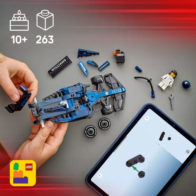 LEGO SPEED CHAMPIONS 77249 Williams Racing FW46 F1 Rennwagen