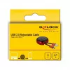 Einziehbares Kabel DeLOCK USB 2.0 Typ-A auf USB-C™ 85819