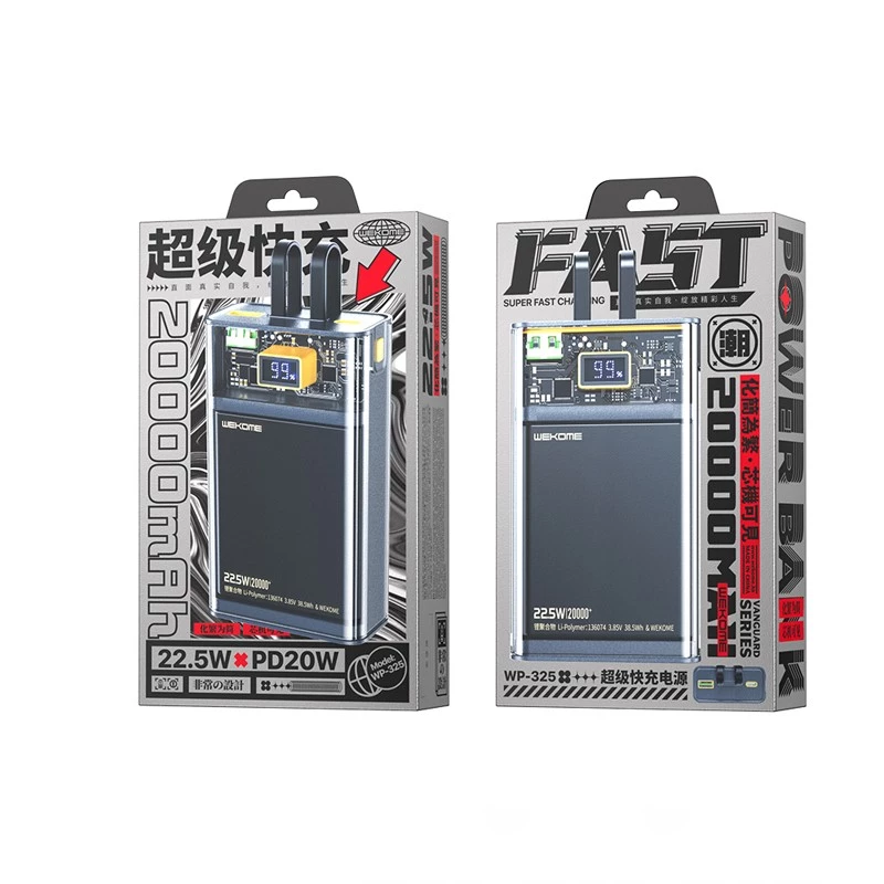 Powerbank WK-WP-325, 10000mAh Kapazität