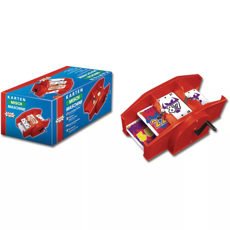 Kartenmischmaschine (Rot)