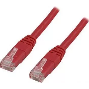 Netzwerkkabel Deltaco UTP Cat6 RJ-45 RJ-45 3 m Rot